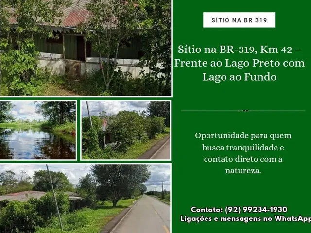 Imagem: A chácara está localizado em Careiro, AM à venda por
