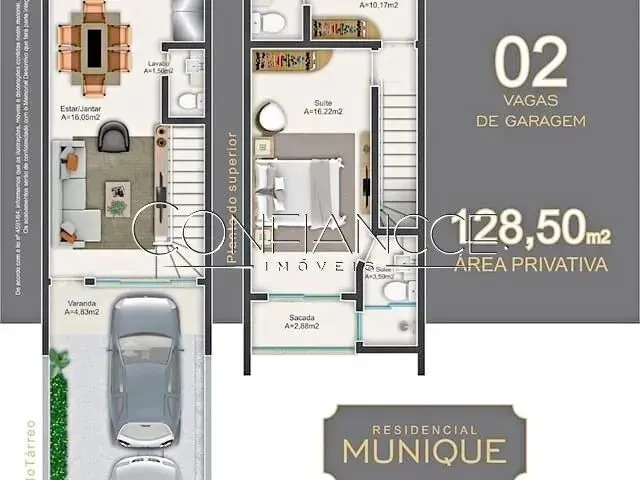 Imagem 15: Sobrado em Condominio com 2 Quartos a Venda em Itapema, Morretes - Sc