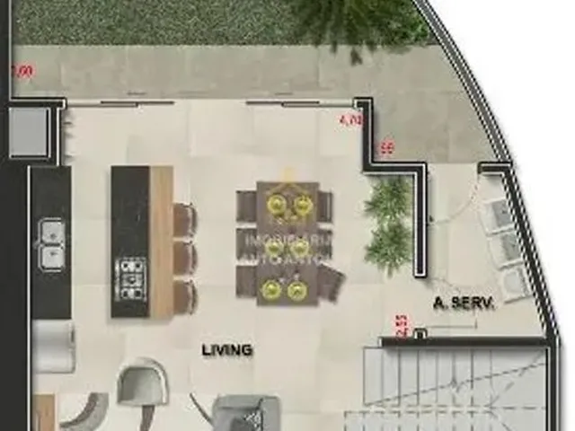 Imagem 9: Casa com 3 Suítes no Bairro santa Mônica
