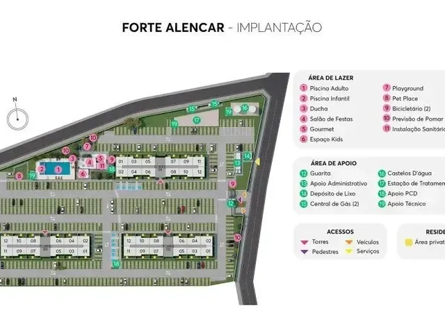 Imagem 13: Imóvel para Venda com 48 Metros Quadrados com 2 Quartos em Cambeba - Fortaleza - Ce
