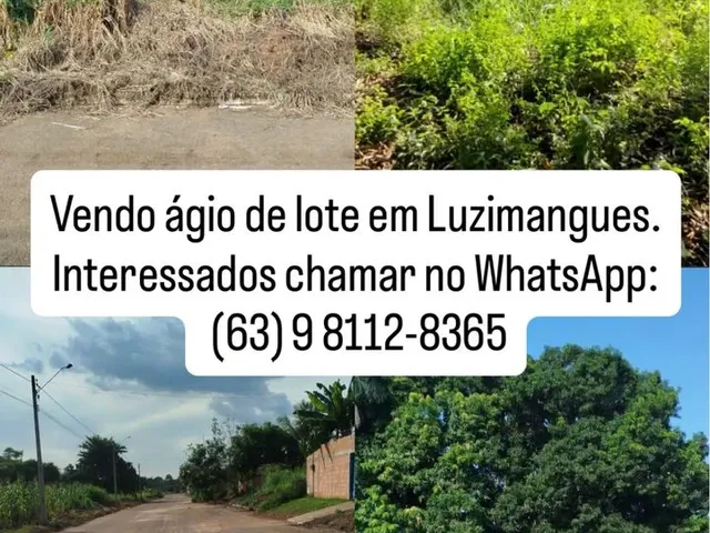 Imagem: Vendo Ágio de Lote em Luzimangues