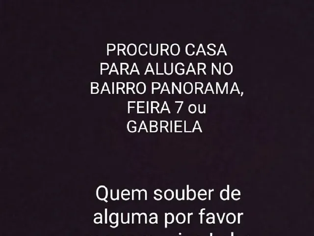 Imagem: Procuro!