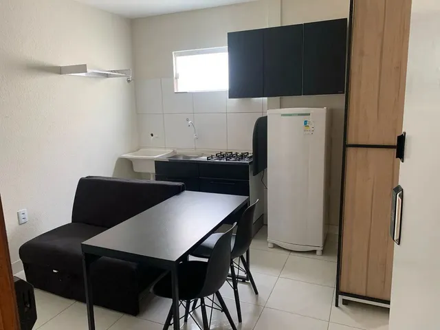 Imagem: A kitnet possui 1 Dormitório, 1 Banheiro, 25m² de Área,
