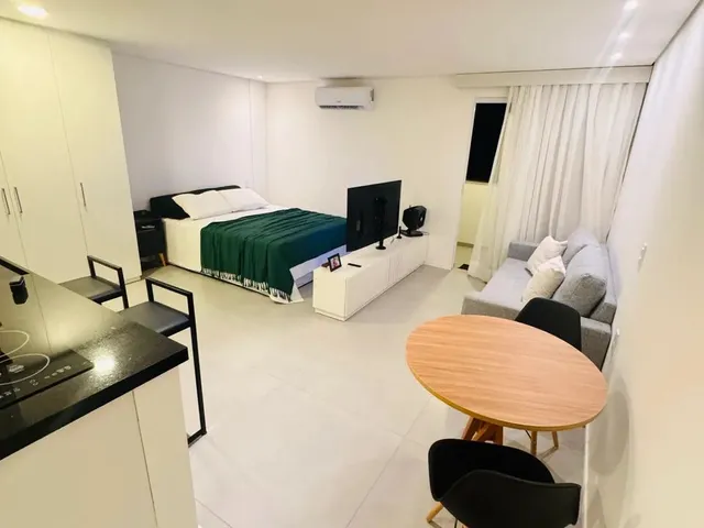 Imagem 13: Apartamento Novos Mobiliado para Aluguel no Calhau, 1 Quarto
