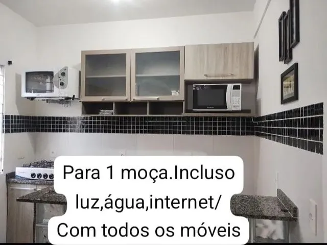 Imagem: A kitnet possui 1 Dormitório, 1 Banheiro, 22m² de Área e