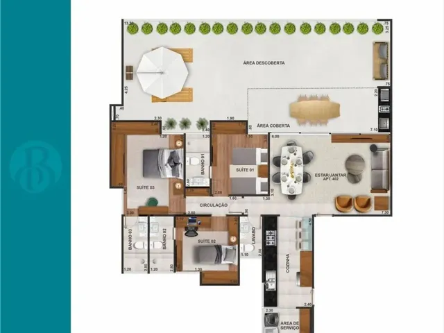 Imagem 3: Apartamento 3 Quartos - São Mateus