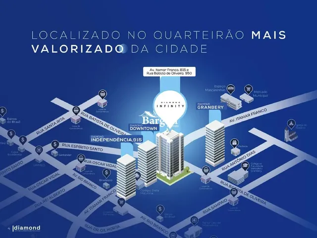 Imagem 6: Apartamento 2 Quartos a Venda no Diamond Infinity no Centro de Juiz de Fora