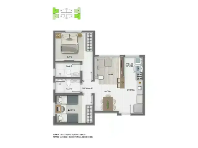 Imagem: Apartamento À Venda no Mirante Estoril