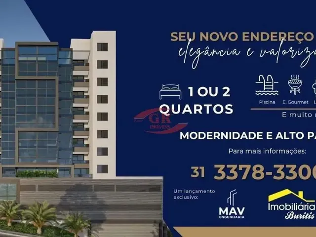 Imagem 3: Apartamento À Venda, 2 Quartos, 2 Suítes, 1 Vaga, Buritis - Belo Horizonte/Mg