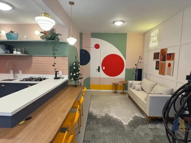 Imagem 4: Apartamento À Venda Reformado e Mobiliado de 1 Dormitório com Vaga no Centro De