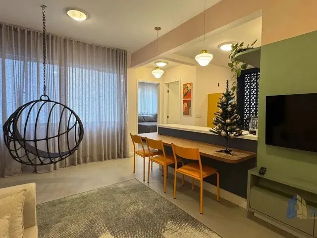 Imagem 13: Apartamento À Venda Reformado e Mobiliado de 1 Dormitório com Vaga no Centro De