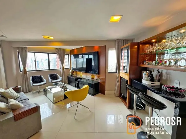 Imagem 7: Apartamento À Venda com 178 M2 - 4 Quartos - no Bairro de Barro Vermelho/Natal - 3 Vagas