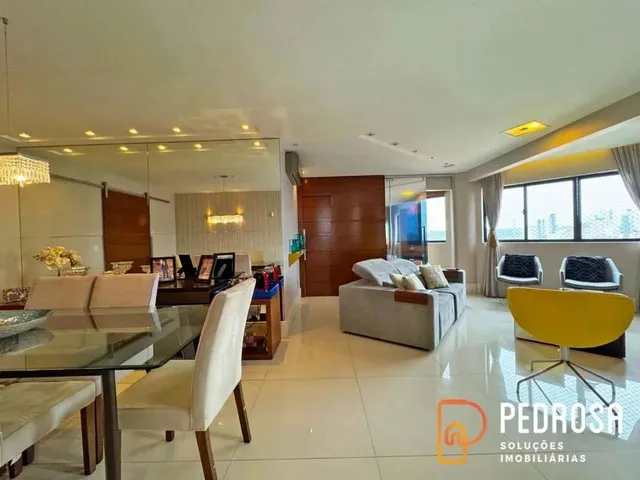 Imagem 2: Apartamento À Venda com 178 M2 - 4 Quartos - no Bairro de Barro Vermelho/Natal - 3 Vagas