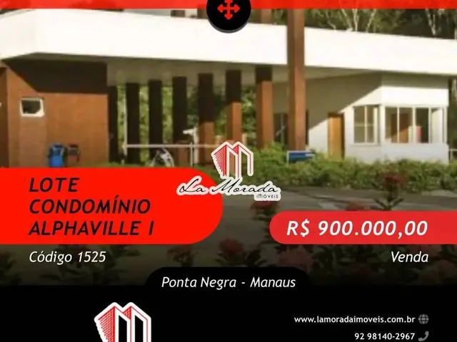 Imagem: Lote na Ponta Negra, 547M2, Limpo!