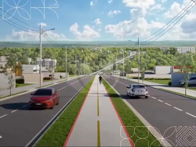 Imagem: Loteamento Planejado na Av Torquato Tapajós