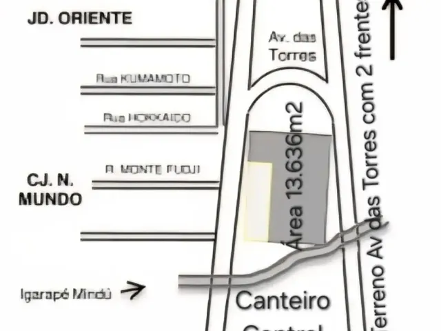 Imagem: Espetacular Oportunidade Terreno 13.636M2