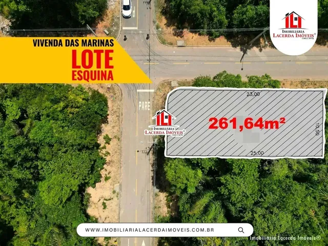 Imagem: Lote no Vivenda das Marinas com 261,64M²