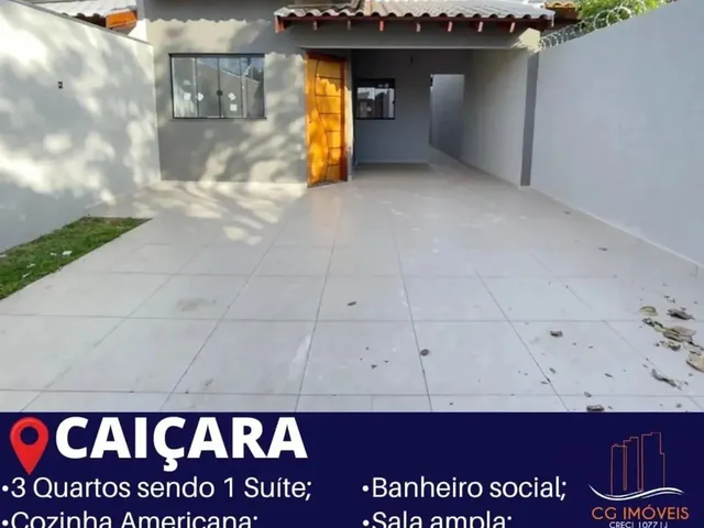 Imagem 10: Casa Á Venda com 3 Quartos Sendo 1 Suíte no Caiçara em Campo Grande - Ms