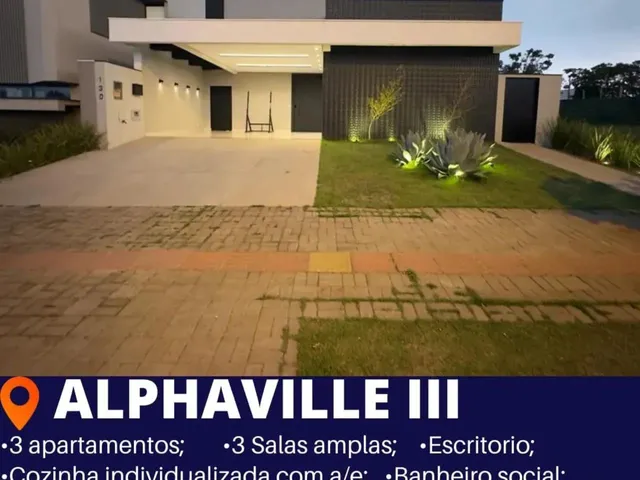 Imagem: Casa Alto Padrão com 3 Apartamentos, Área