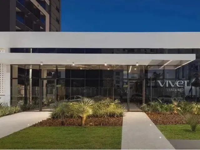 Imagem: O apartamento possui 1 Dormitório, 1 Suíte, 2 Banheiros,