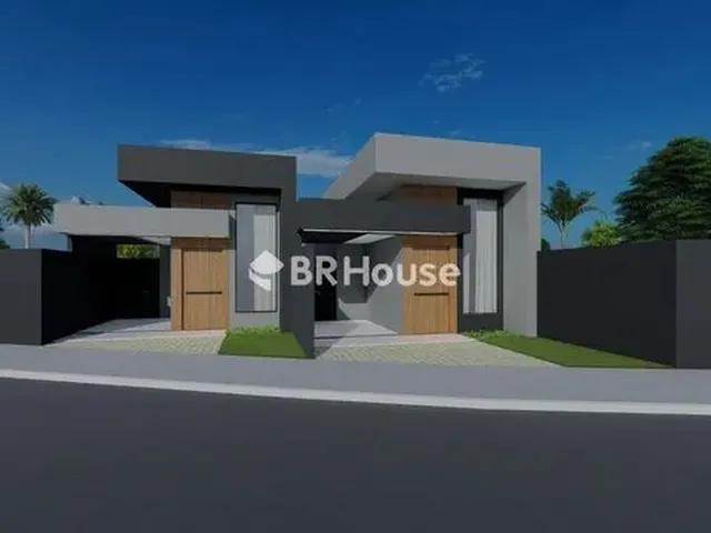 Imagem: A casa possui 3 Dormitórios, 1 Suíte, 2 Banheiros, 2