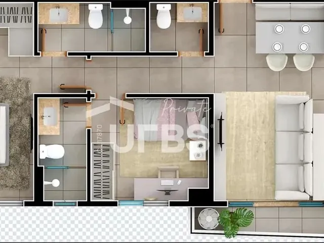 Imagem 10: Viverde Areião - Apartamento 2 Quartos, Sendo 2 Suítes