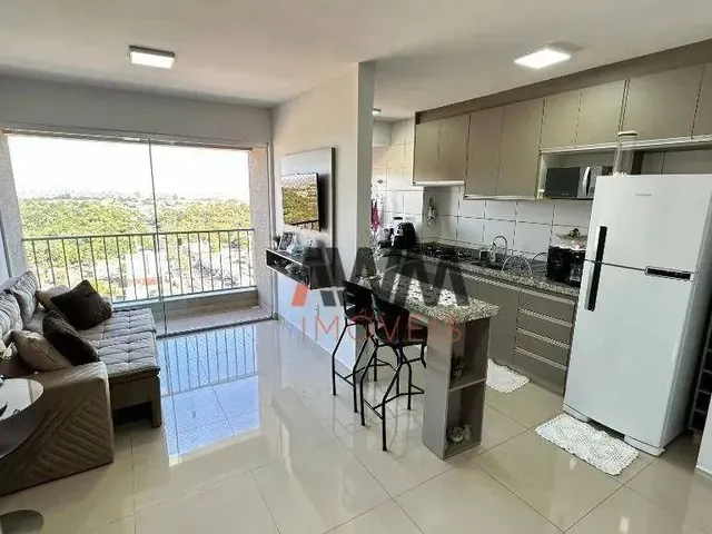 Imagem 1: Apartamento com 2 Quartos, Sendo 1 Suite À Venda, 63 M²- Setor Pedro Ludovico