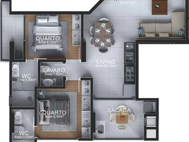 Imagem 2: Apartamento Residencial em Itapema - Sc, Morretes