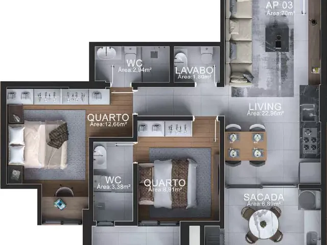 Imagem 4: Apartamento Residencial em Itapema - Sc, Morretes