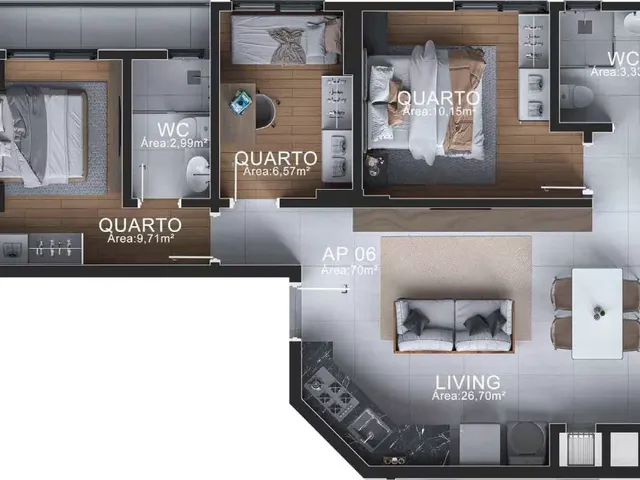 Imagem 7: Apartamento Residencial em Itapema - Sc, Morretes