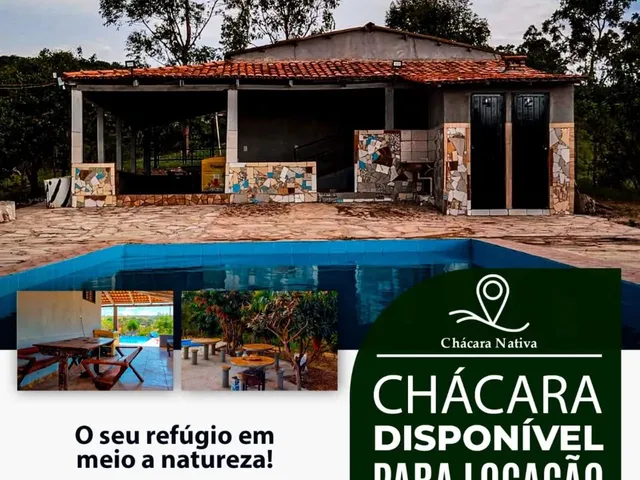 Imagem: Chácara Nativa- Disponível para Locação