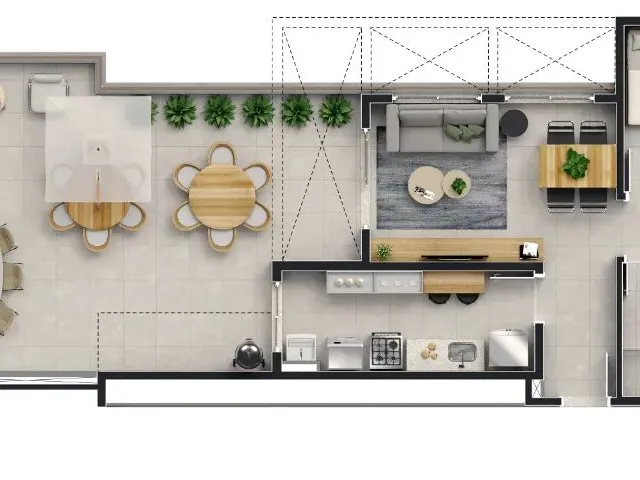 Imagem 14: Joeasilva - Cobertura Linear de 106M² de 2 Quartos com Suite em Taguatinga (Sinal 46 Mil