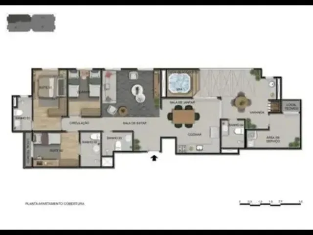Imagem 5: Joeasilva -Torres do Campo Ceilândia Sul, Apartamentos 2 Quartos com Uma Enorme Varanda