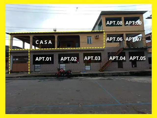 Imagem 7: Casa com 3 Quartos + 9 Apartamentos Gerando Renda de R$4500 - Campos Sales