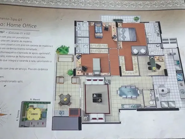 Imagem 6: Imóvel para Venda Castelo da Villa147 M2 com 4 Quartos em Adrianópolis - Manaus - Am