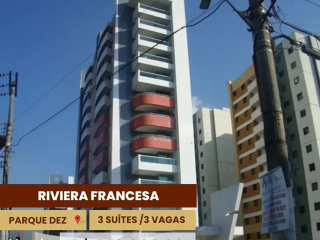 Imagem 1: Riviera Francesa - Imóvel para Venda Possui com 3 Quartos em Parque 10 de Novembro - Mana