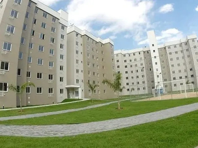 Imagem: O apartamento possui 2 Dormitórios, 1 Banheiro, 1 Vaga na