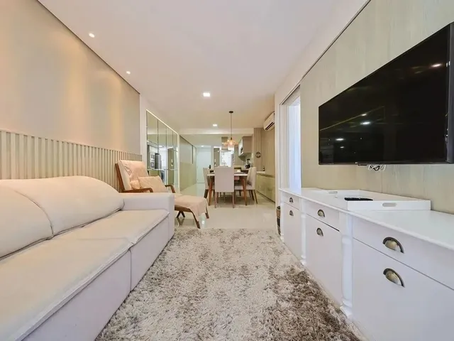 Imagem 3: Apartamento de 1 Suite + 2 Dormitórios e 2 Vagas Agaragem Completamente Mobiliado Amores