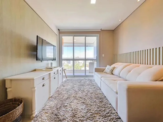 Imagem 5: Apartamento de 1 Suite + 2 Dormitórios e 2 Vagas Agaragem Completamente Mobiliado Amores