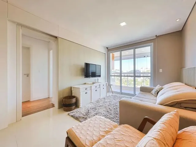 Imagem 2: Apartamento de 1 Suite + 2 Dormitórios e 2 Vagas Agaragem Completamente Mobiliado Amores