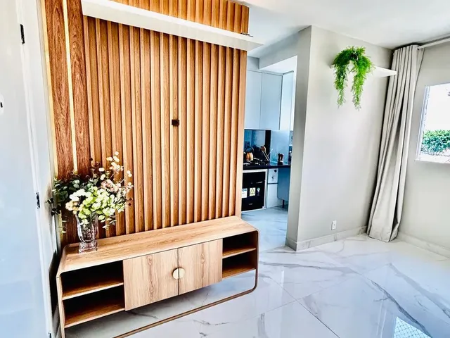 Imagem: O apartamento possui 2 Dormitórios, 1 Banheiro, 1 Vaga na