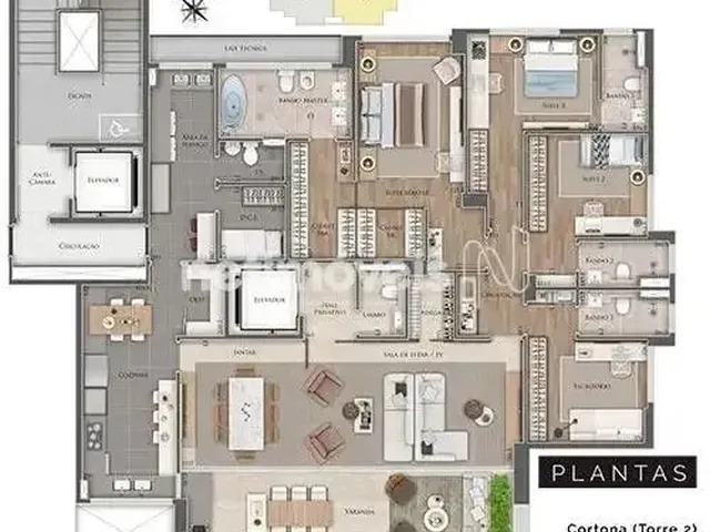 Imagem 14: Venda Apartamento 4 Quartos Vila da Serra Nova Lima