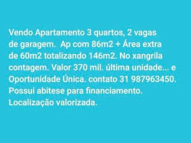 Imagem: Apartamento 3 Quartos Pampulha