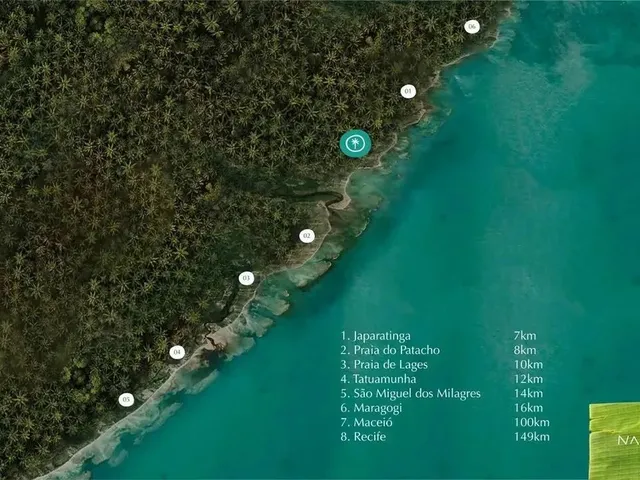 Imagem 8: Japaratinga - Apartamento 66 M² Sendo 2 Quartos a Beira Mar