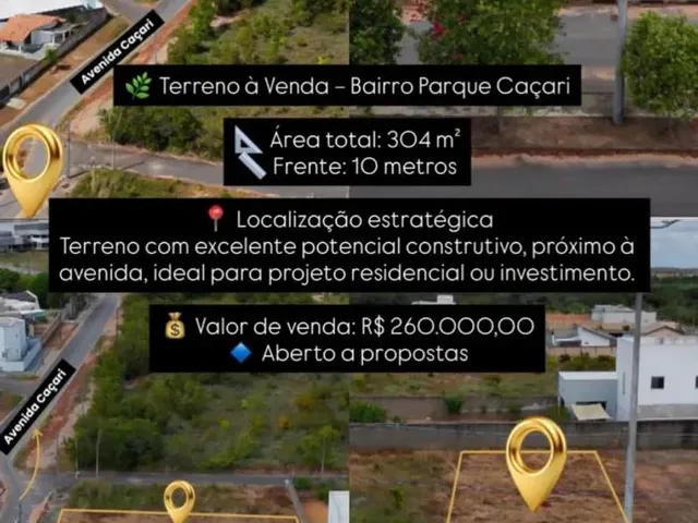 Imagem: Terreno Park Caçari