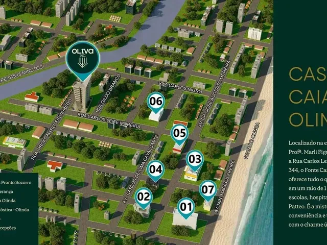 Imagem 8: Imóvel com 75 M ² com 3 Qts com 1 Suíte em Casa Caiada - Olinda - Pe