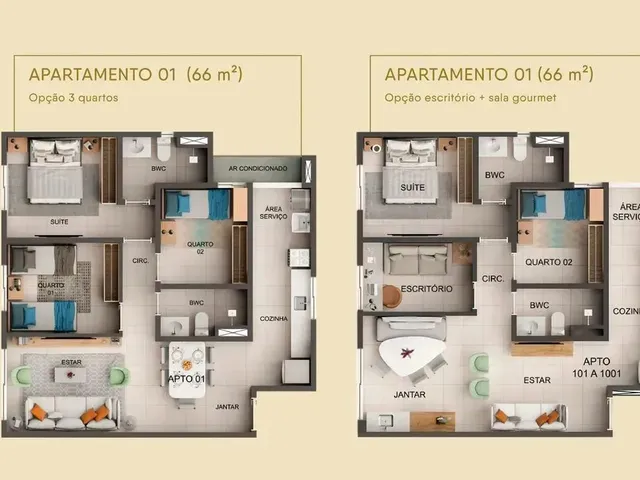 Imagem 10: Imóvel com 75 M ² com 3 Qts com 1 Suíte em Casa Caiada - Olinda - Pe