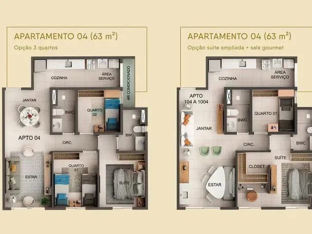 Imagem 6: Imóvel com 75 M ² com 3 Qts com 1 Suíte em Casa Caiada - Olinda - Pe