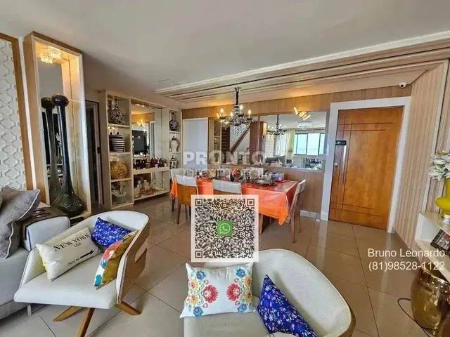 Imagem 8: Casa Caiada - Apartamento com 248 Metros - 3 Quartos - 2 Suítes - 3 Garagens - Olinda, Pe