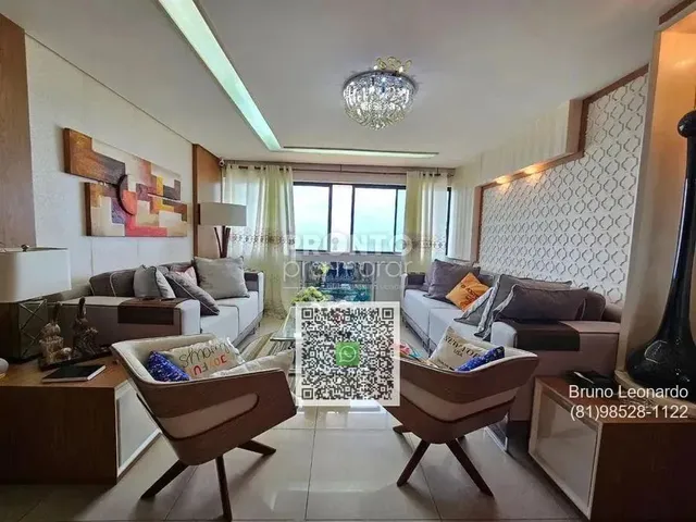 Imagem 9: Casa Caiada - Apartamento com 248 Metros - 3 Quartos - 2 Suítes - 3 Garagens - Olinda, Pe